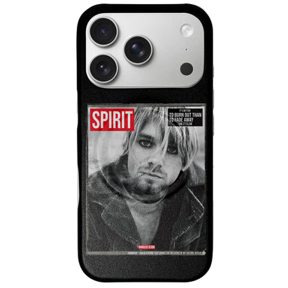 iPhone CASE - 27CLUB LIFE COBAIN RED LOGO -