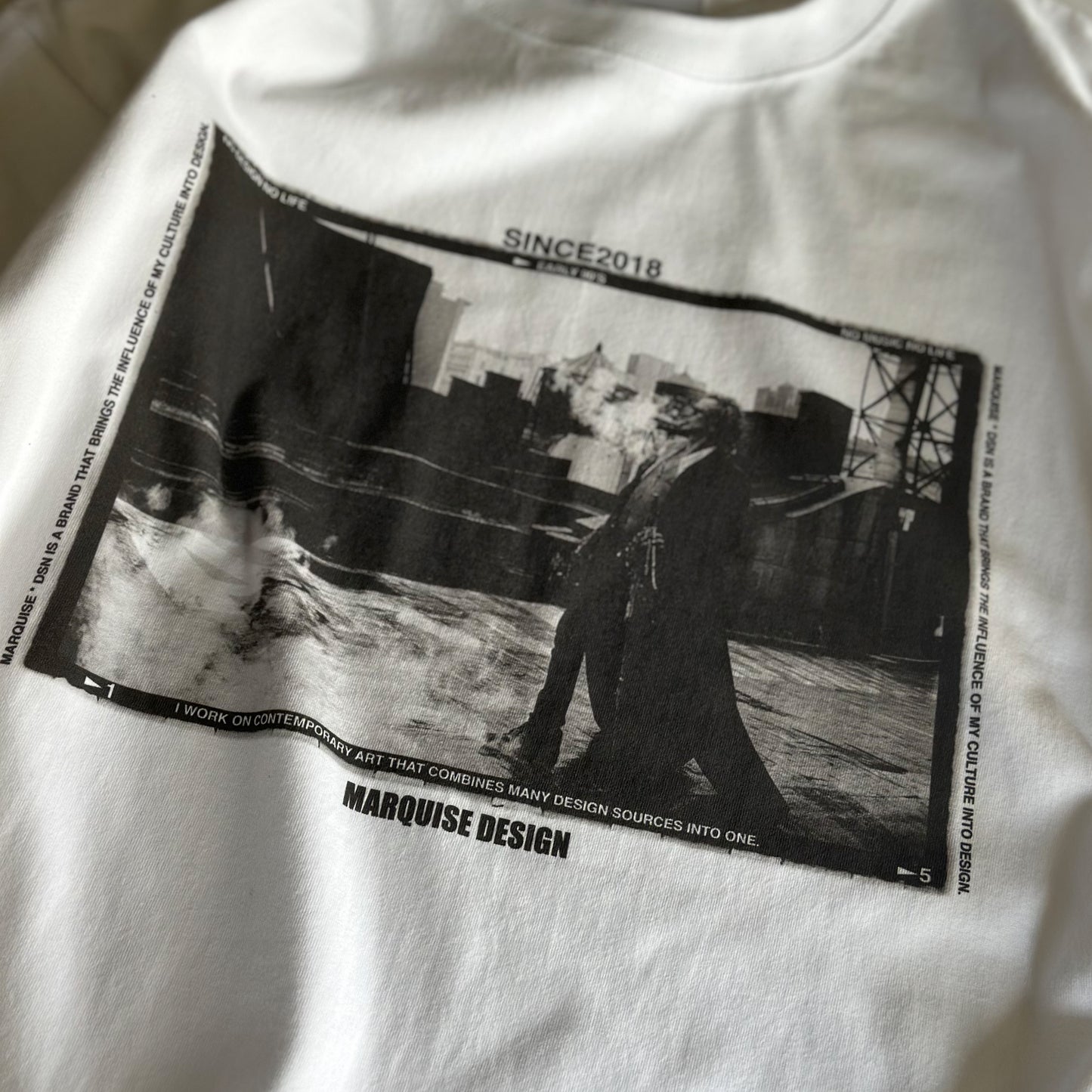 KTH WIDE S/S Tee【WHITE】