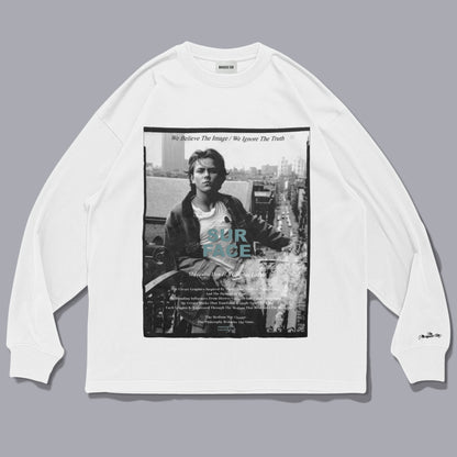 PHOENIX  LONG SLEEVE【WHITE x MINT】
