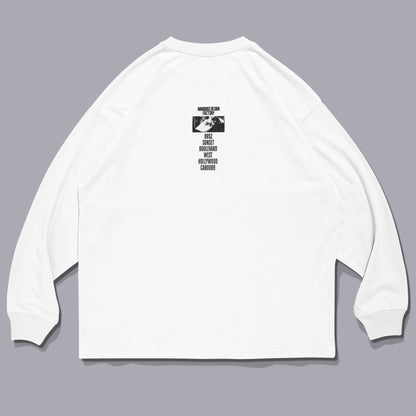 PHOENIX  LONG SLEEVE【WHITE x BLUE】