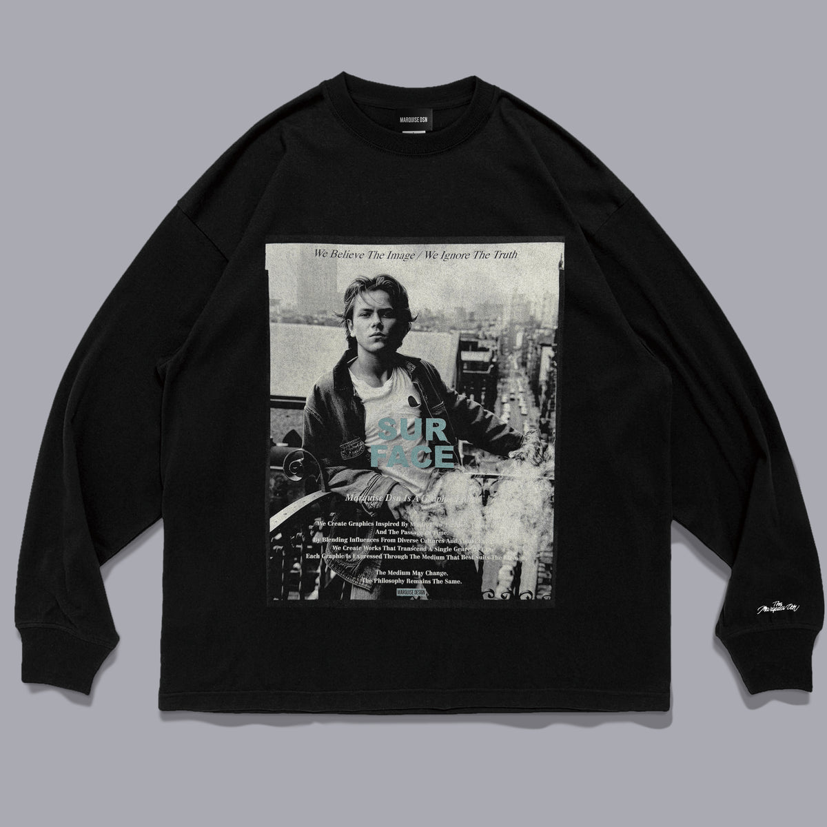 PHOENIX LONG SLEEVE【BLACK x MINT】