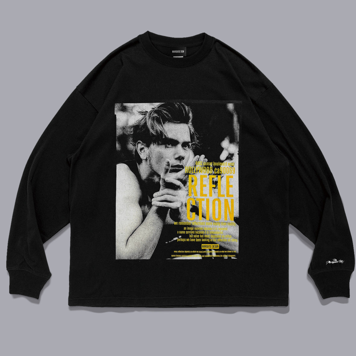 PHOENIX LONG SLEEVE【BLACK x YELLOW】