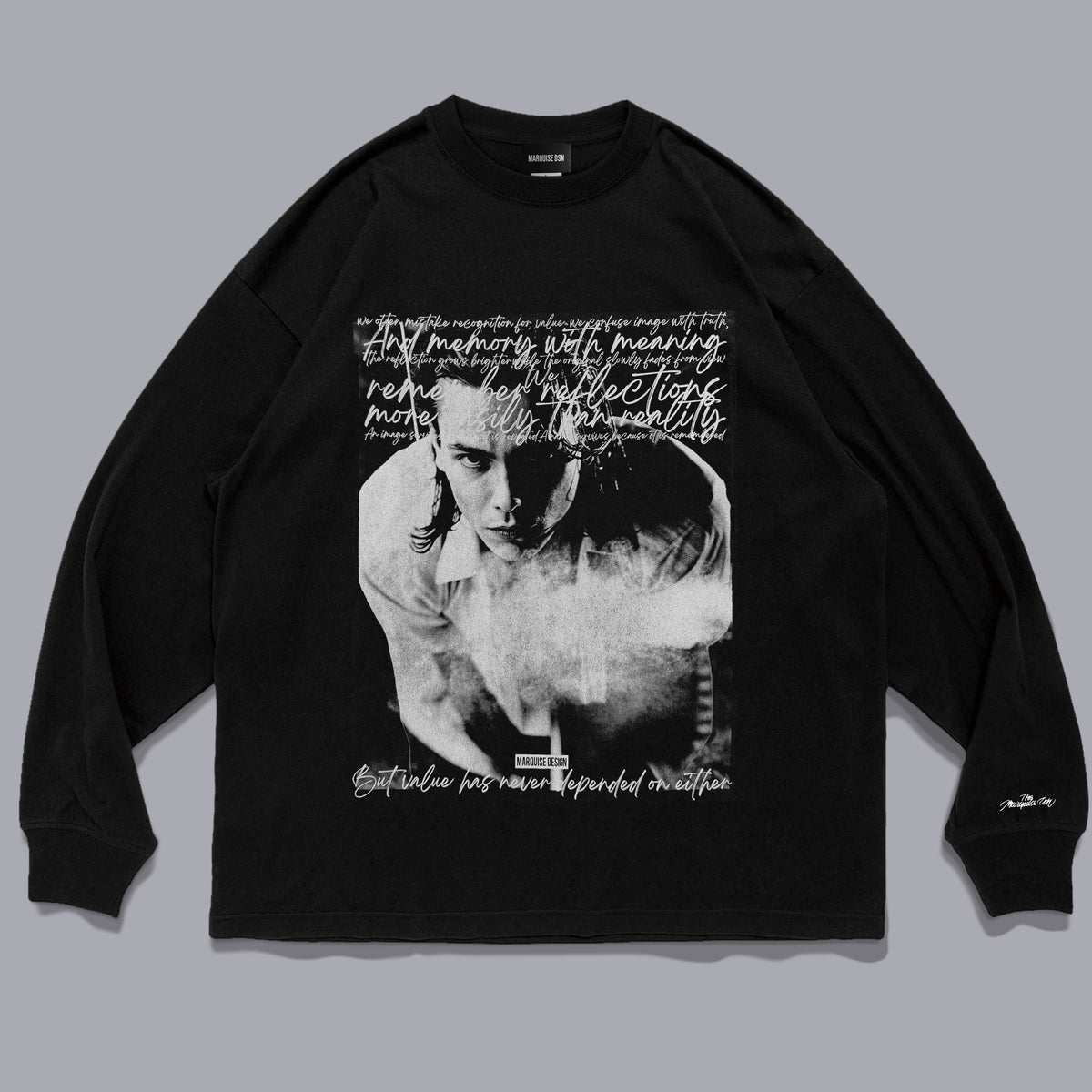 PHOENIX LONG SLEEVE【BLACK x WHITE】