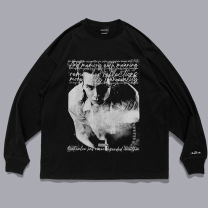 PHOENIX LONG SLEEVE【BLACK x WHITE】
