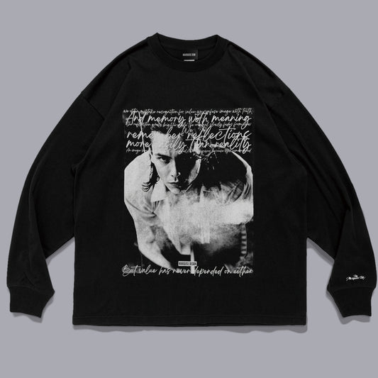 PHOENIX LONG SLEEVE【BLACK x WHITE】