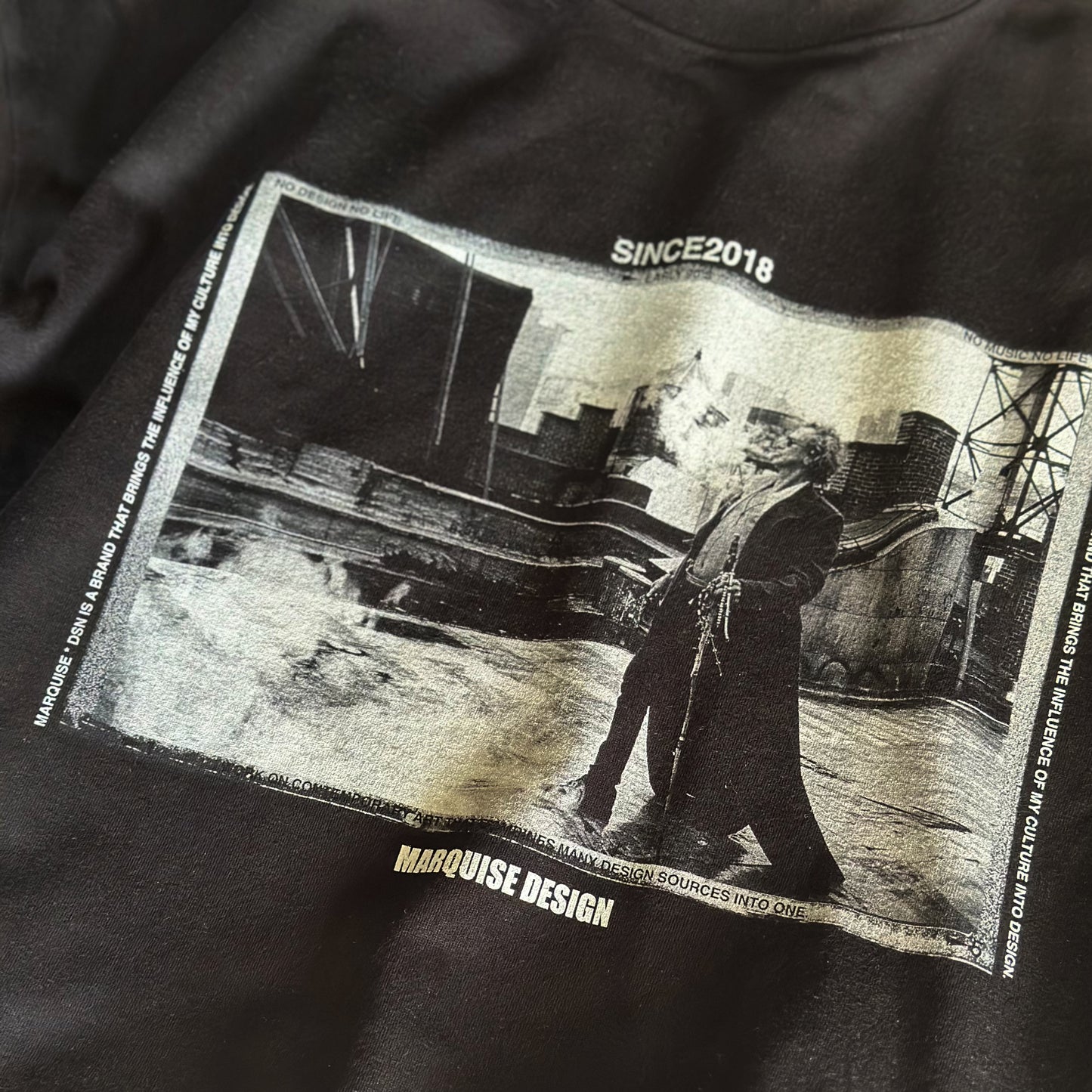KTH WIDE S/S Tee【BLACK】