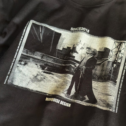 KTH WIDE S/S Tee【BLACK】
