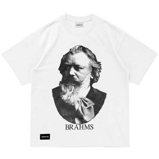 BRAHMS S/S Tee【WHITE】