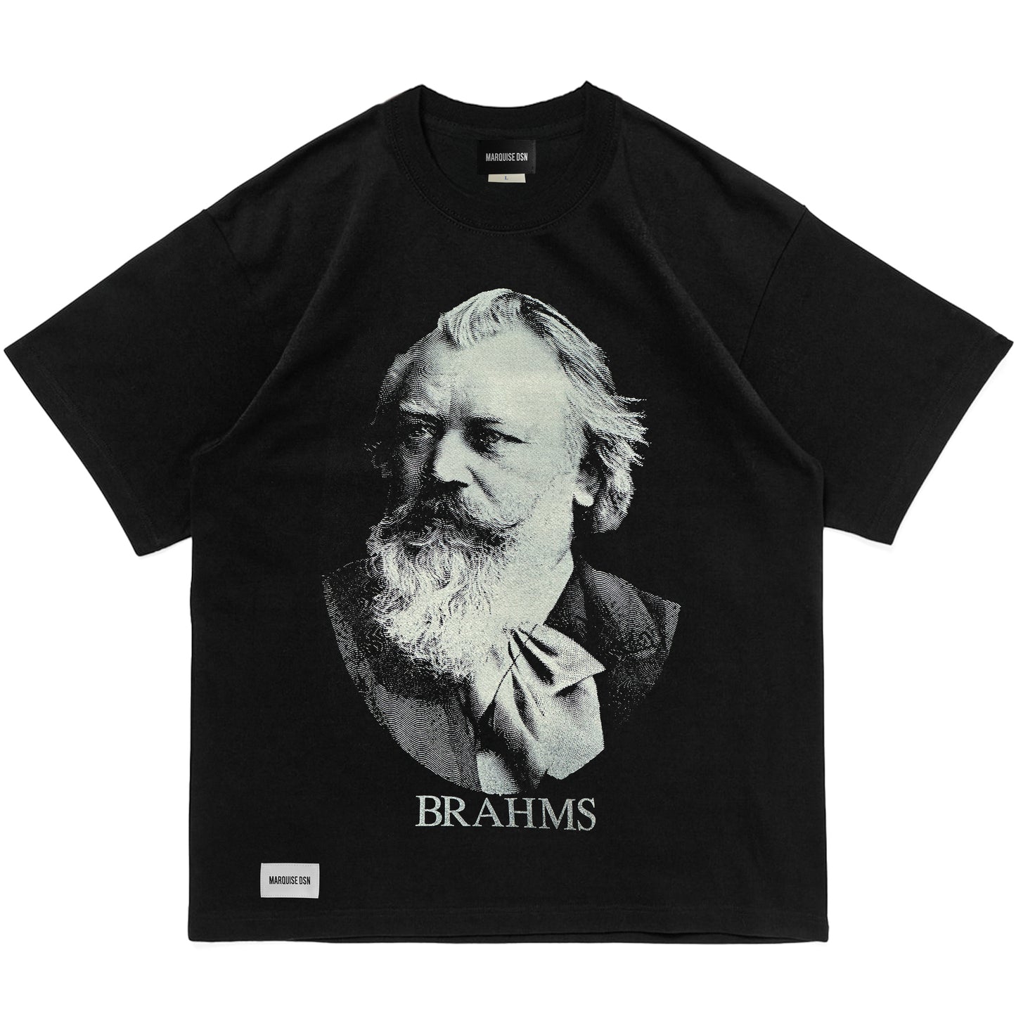 BRAHMS S/S Tee【BLACKxMONO】