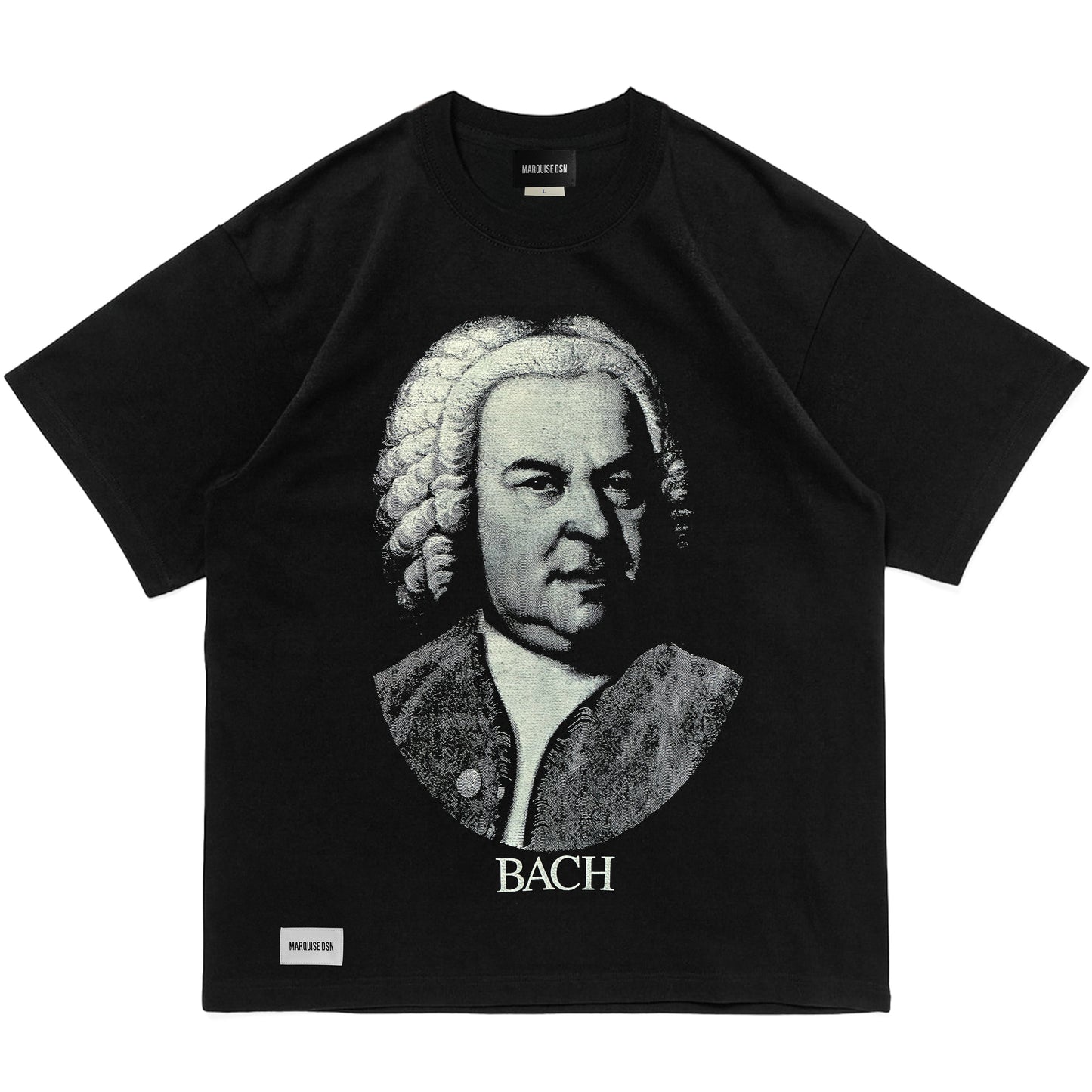 BACH S/S Tee【BLACKxMONO】