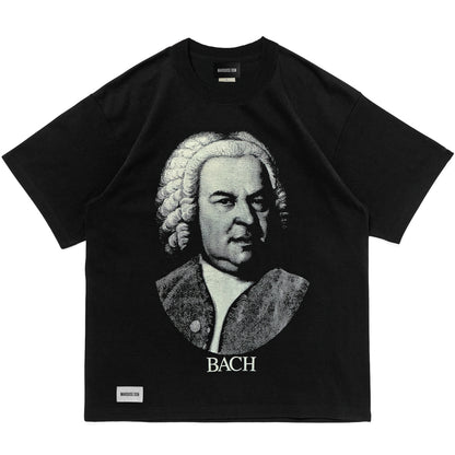 BACH S/S Tee【BLACKxMONO】