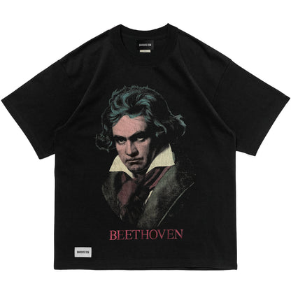 BEETHOVEN S/S Tee【BLACKxCOLOR】