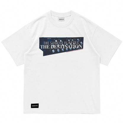 MIXER  S/S Tee【WHITE x NAVY】