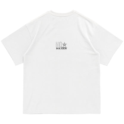 MIXER  S/S Tee【WHITE x RED LOGO】