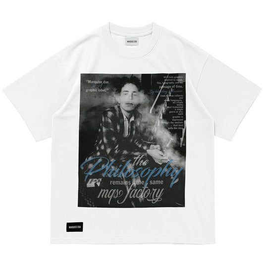 LYDN  S/S Tee【WHITE】