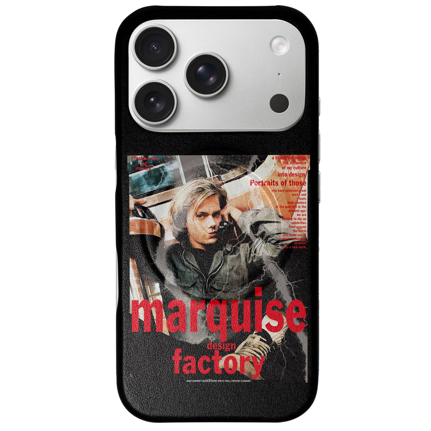 iPhone CASE - RED LOGO R-PHOENIX  -