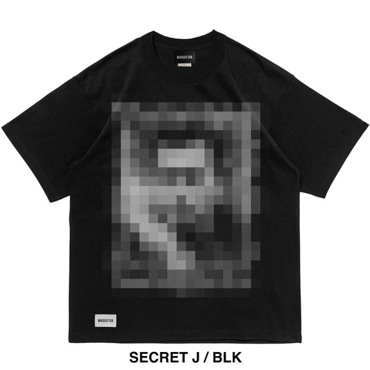 SECRET J S/S Tee【BLACK】