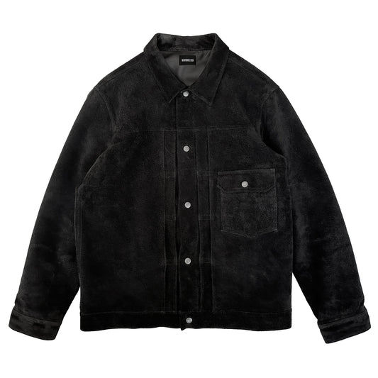 COW SUEDE JKT【BLACK】