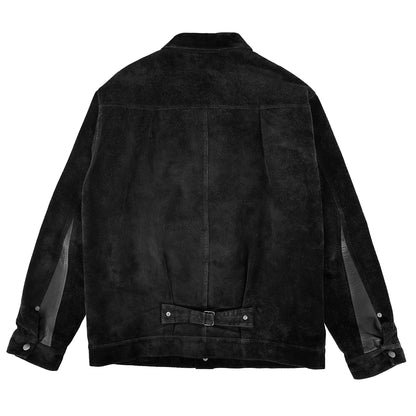 COW SUEDE JKT【BLACK】