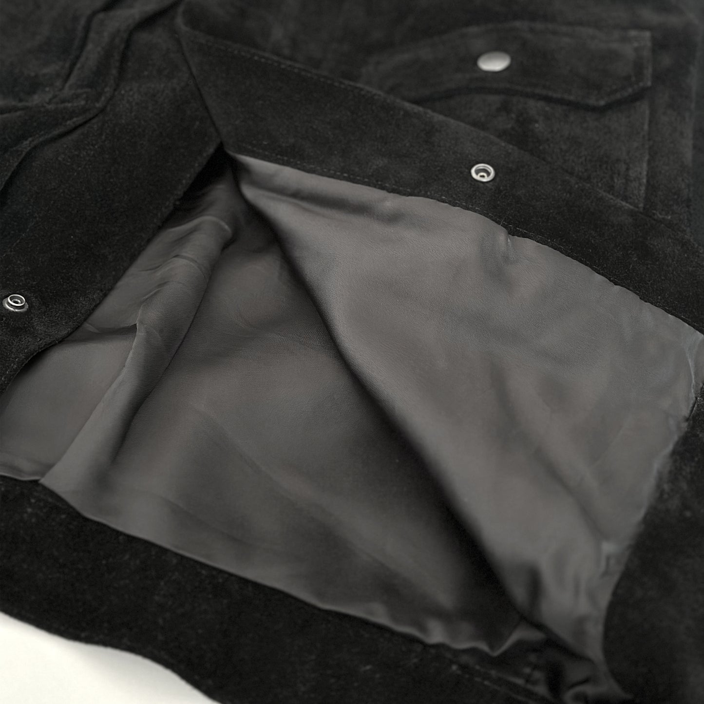 COW SUEDE JKT【BLACK】