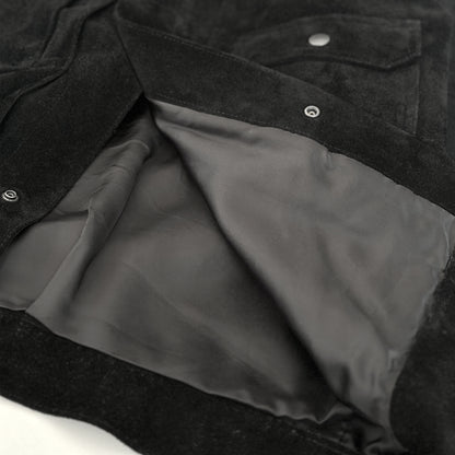 COW SUEDE JKT【BLACK】