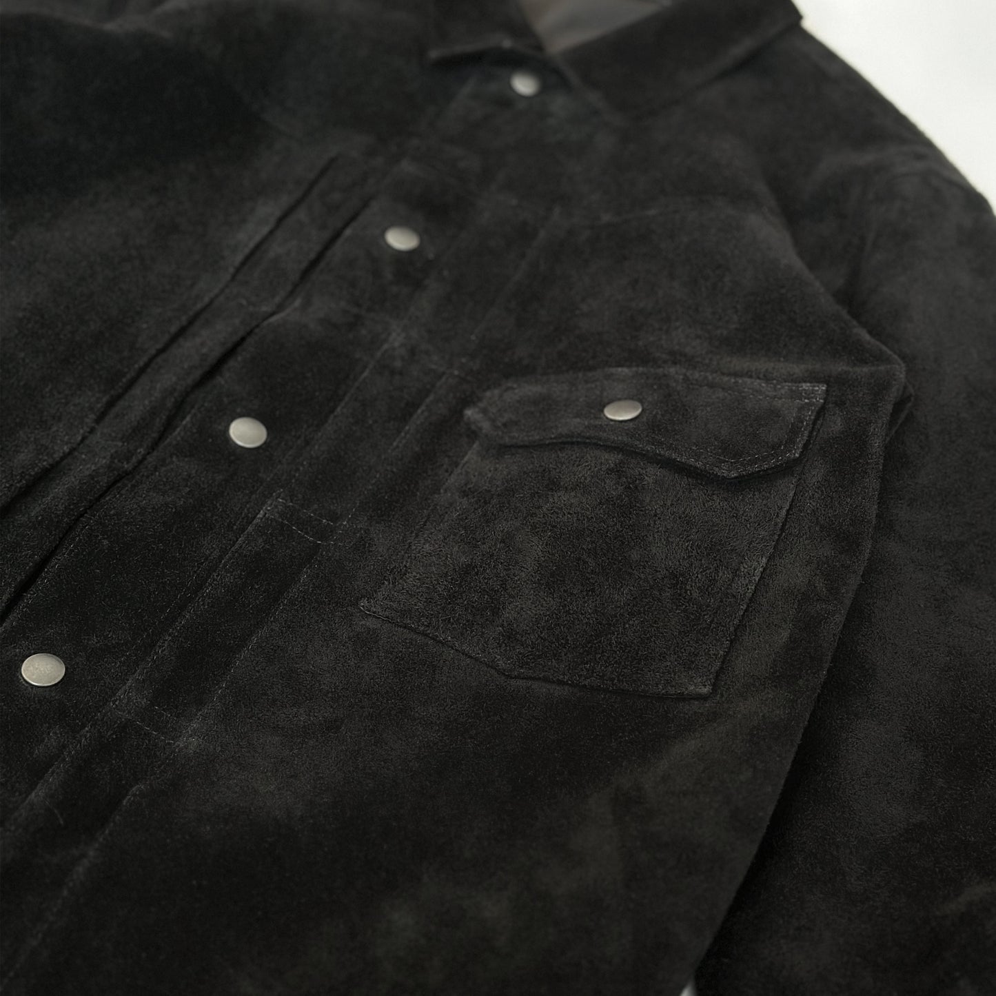 COW SUEDE JKT【BLACK】