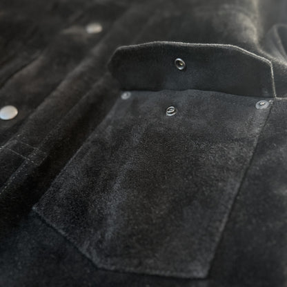 COW SUEDE JKT【BLACK】