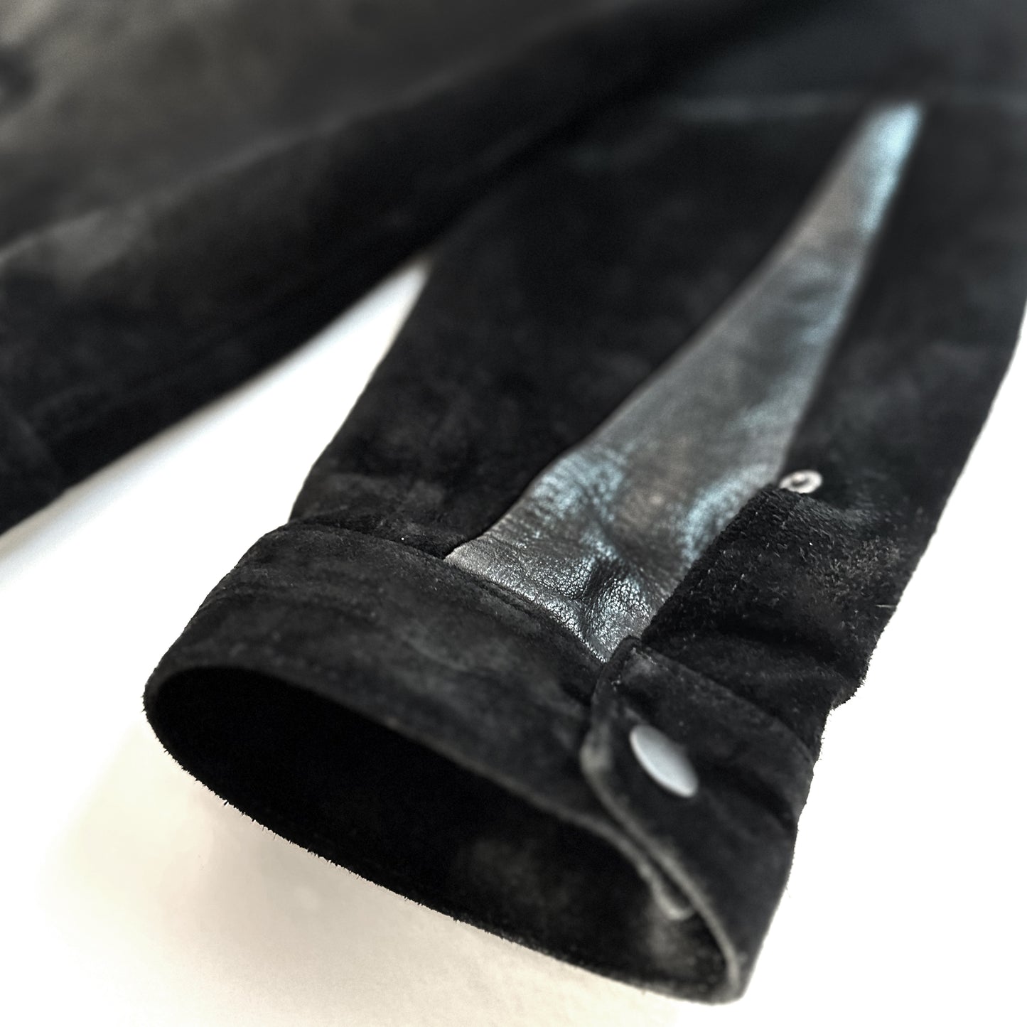 COW SUEDE JKT【BLACK】