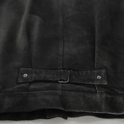 COW SUEDE JKT【BLACK】
