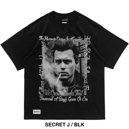 SECRET J S/S Tee【BLACK】