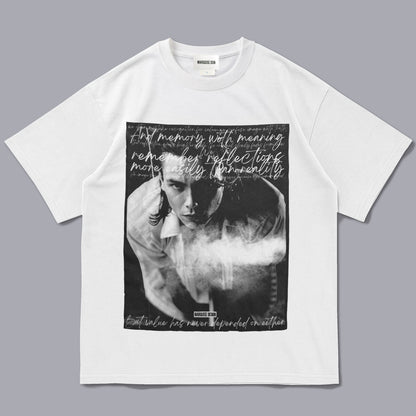 PHOENIX  S/S Tee【WHITE x WHITE】