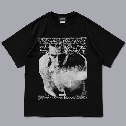 PHOENIX S/S Tee【BLACK x WHITE】