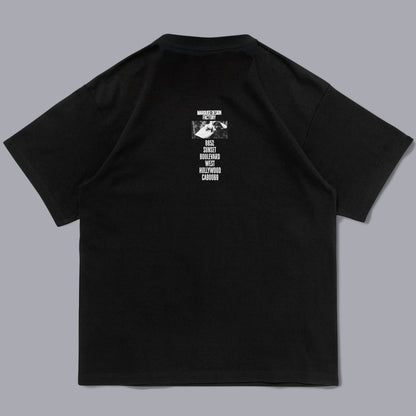 PHOENIX S/S Tee【BLACK x WHITE】
