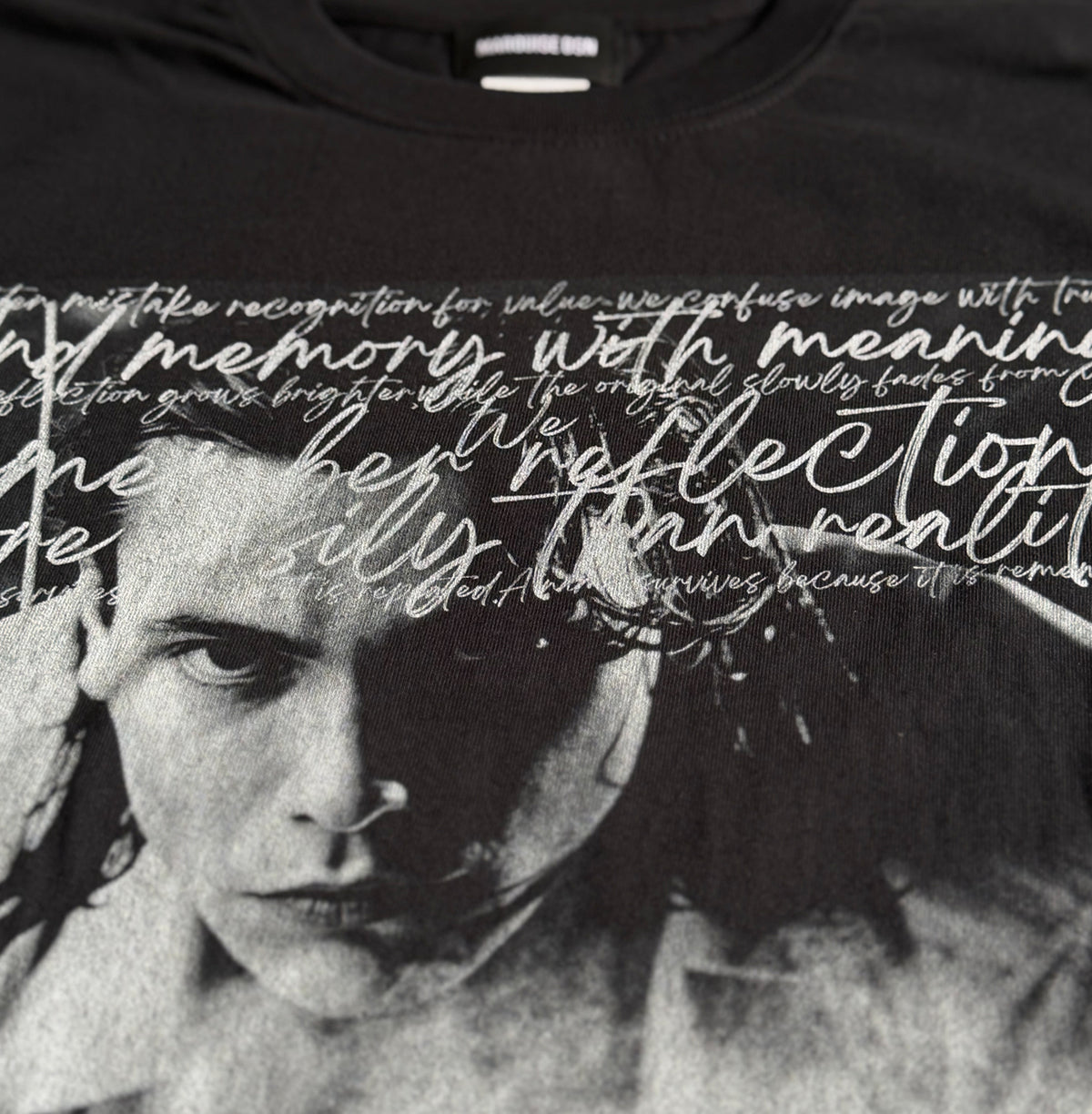 PHOENIX S/S Tee【BLACK x WHITE】