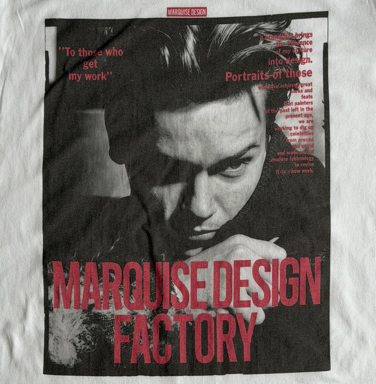 PHOENIX  S/S Tee【WHITE x RED】