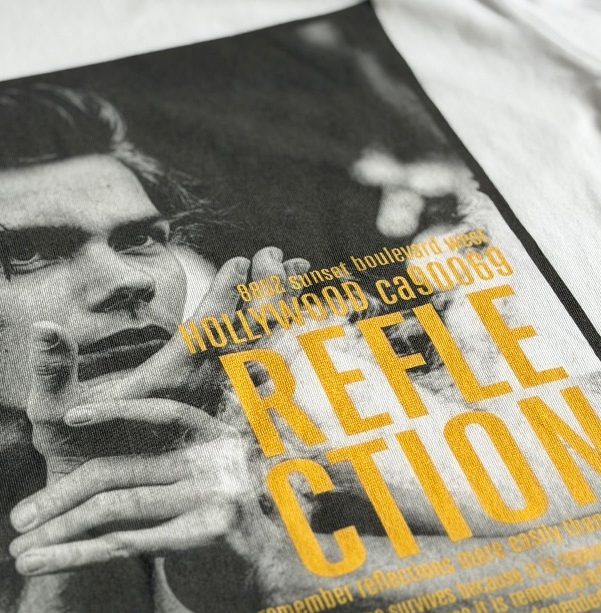 PHOENIX  S/S Tee【WHITE x YELLOW】