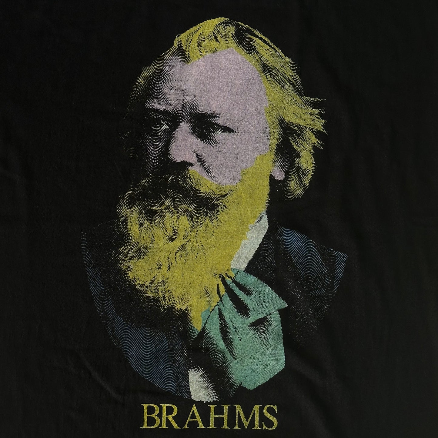 BRAHMS S/S Tee【BLACKxCOLOR】