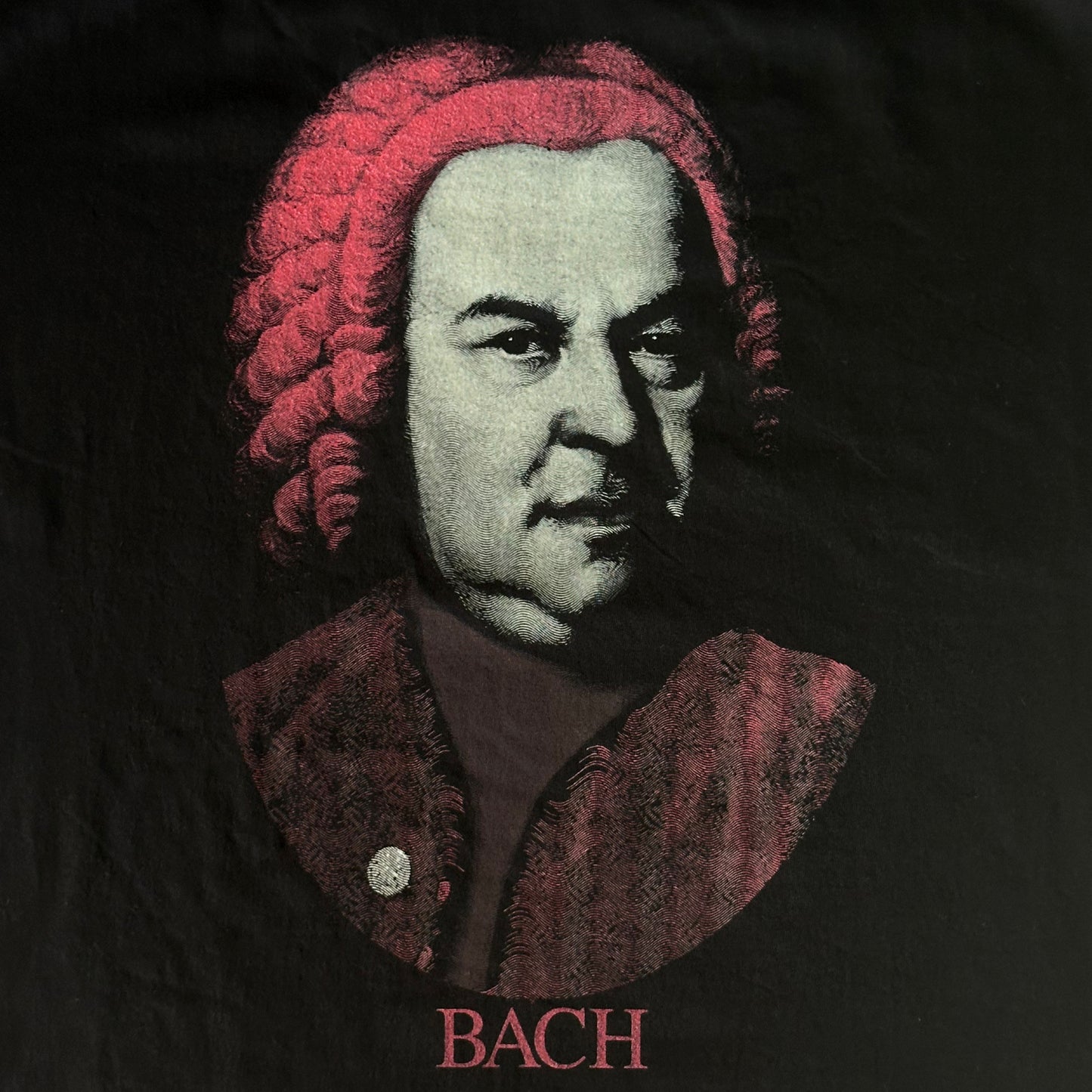 BACH S/S Tee【BLACKxCOLOR】