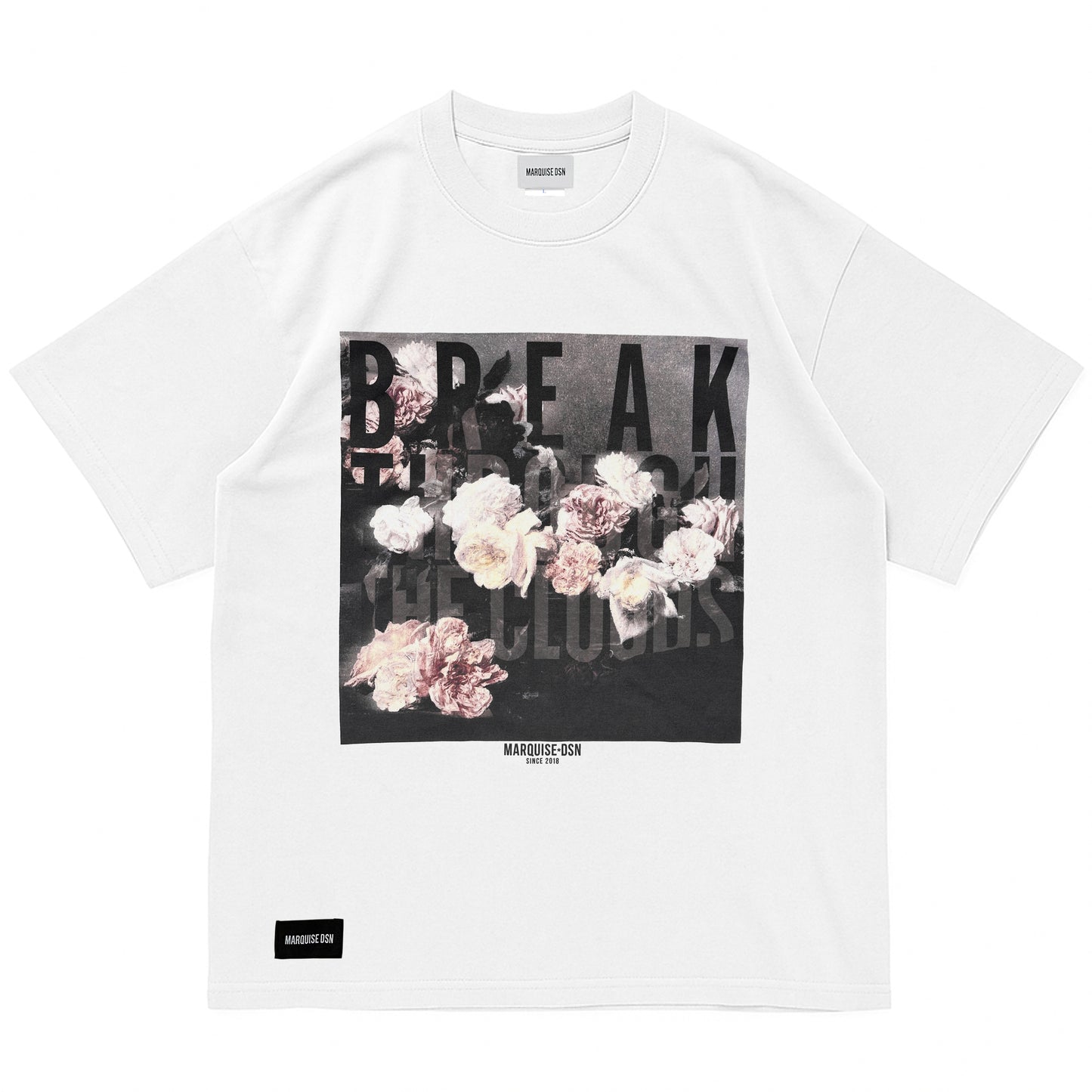 BASKET OF ROSES S/S Tee【WHITE】