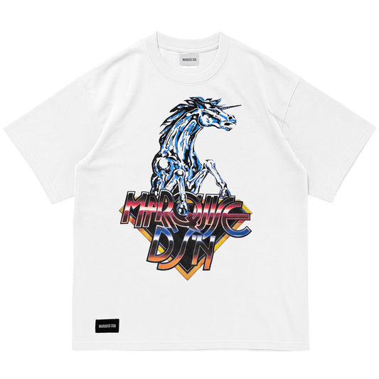 ROCKIN’ HORSE S/S Tee【WHITE】